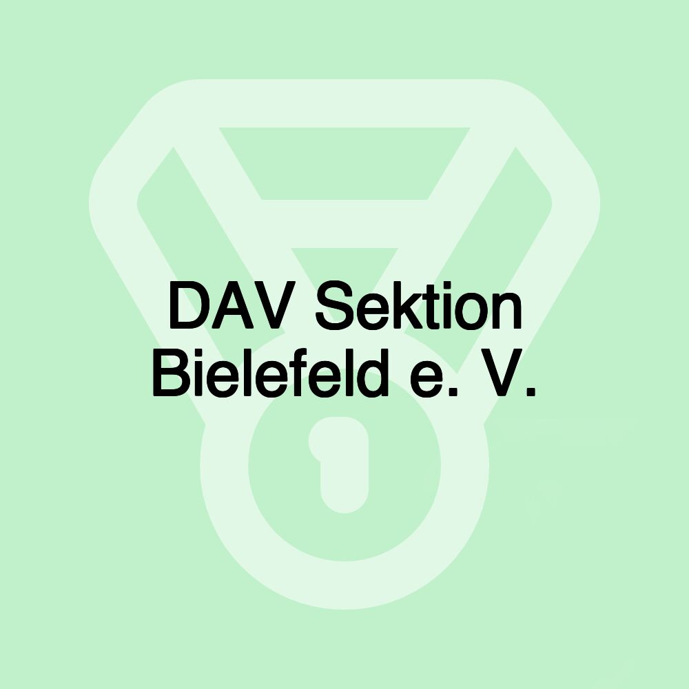 DAV Sektion Bielefeld e. V.