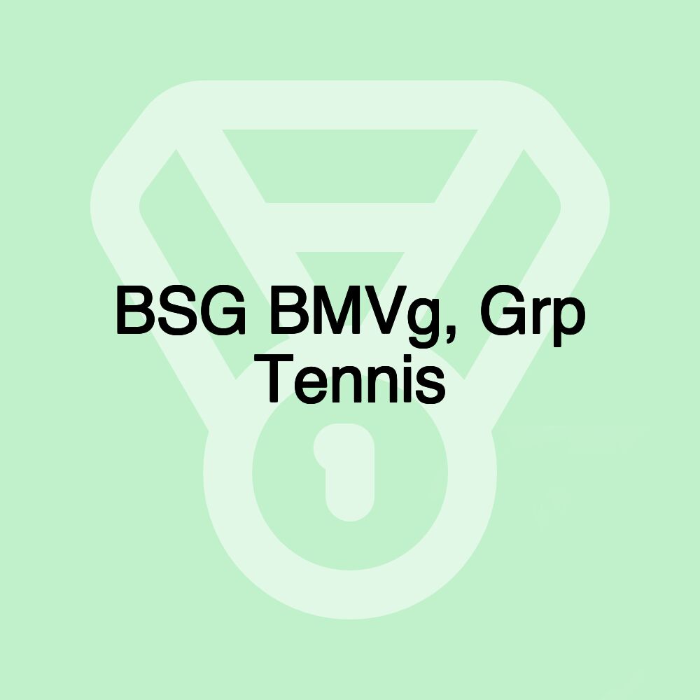 BSG BMVg, Grp Tennis