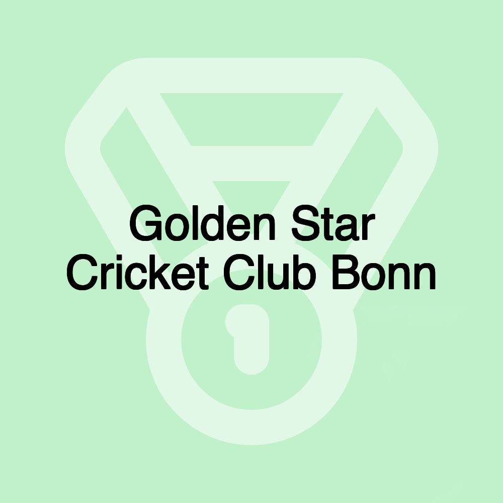 Golden Star Cricket Club Bonn