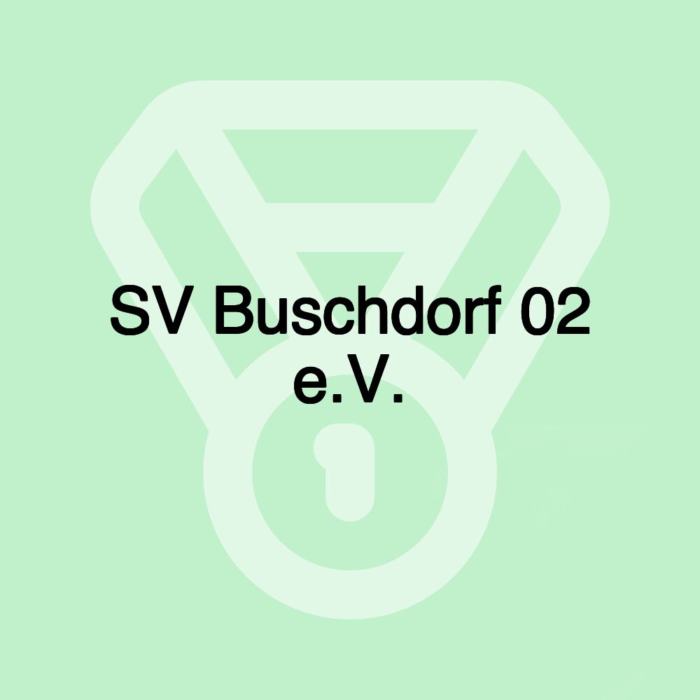 SV Buschdorf 02 e.V.