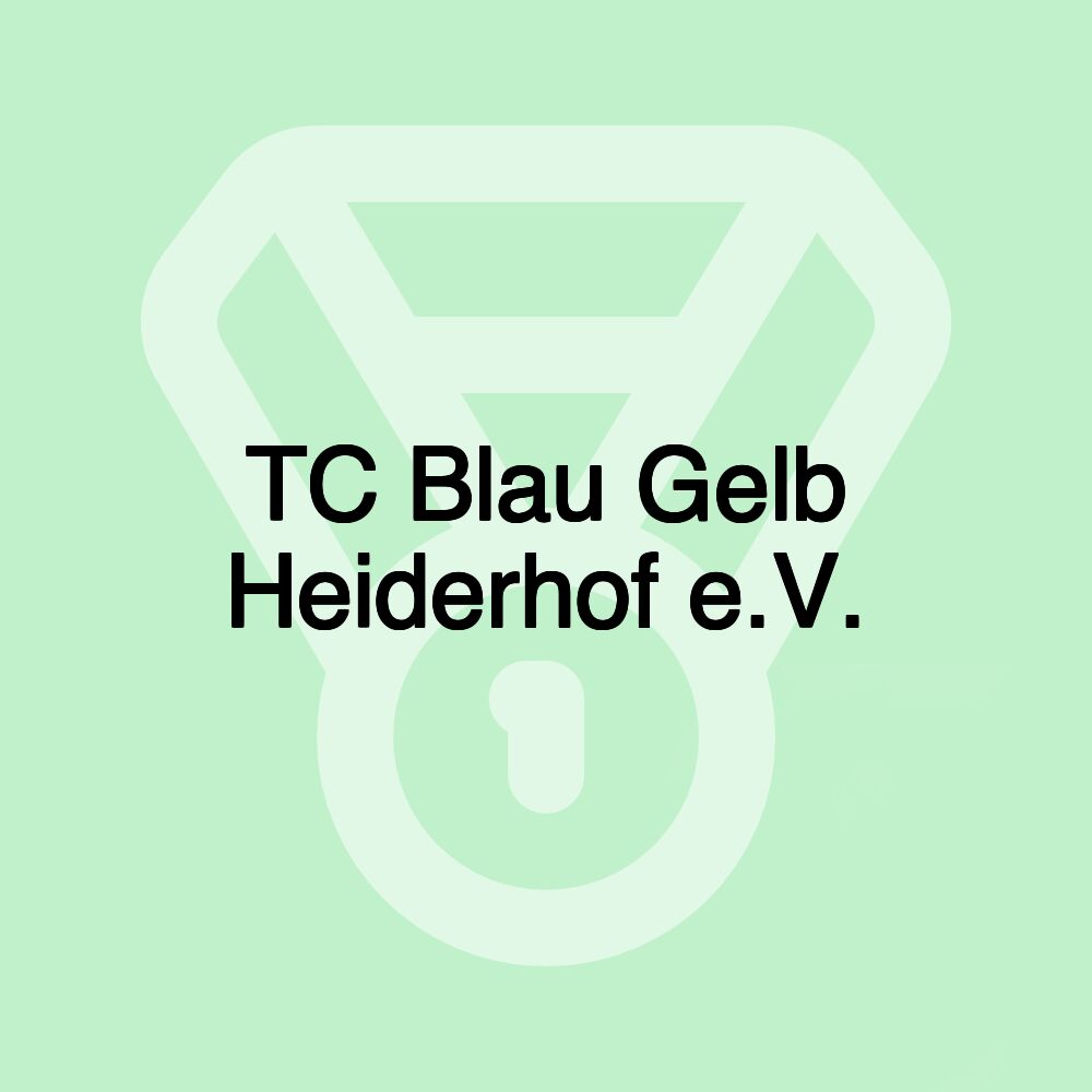 TC Blau Gelb Heiderhof e.V.