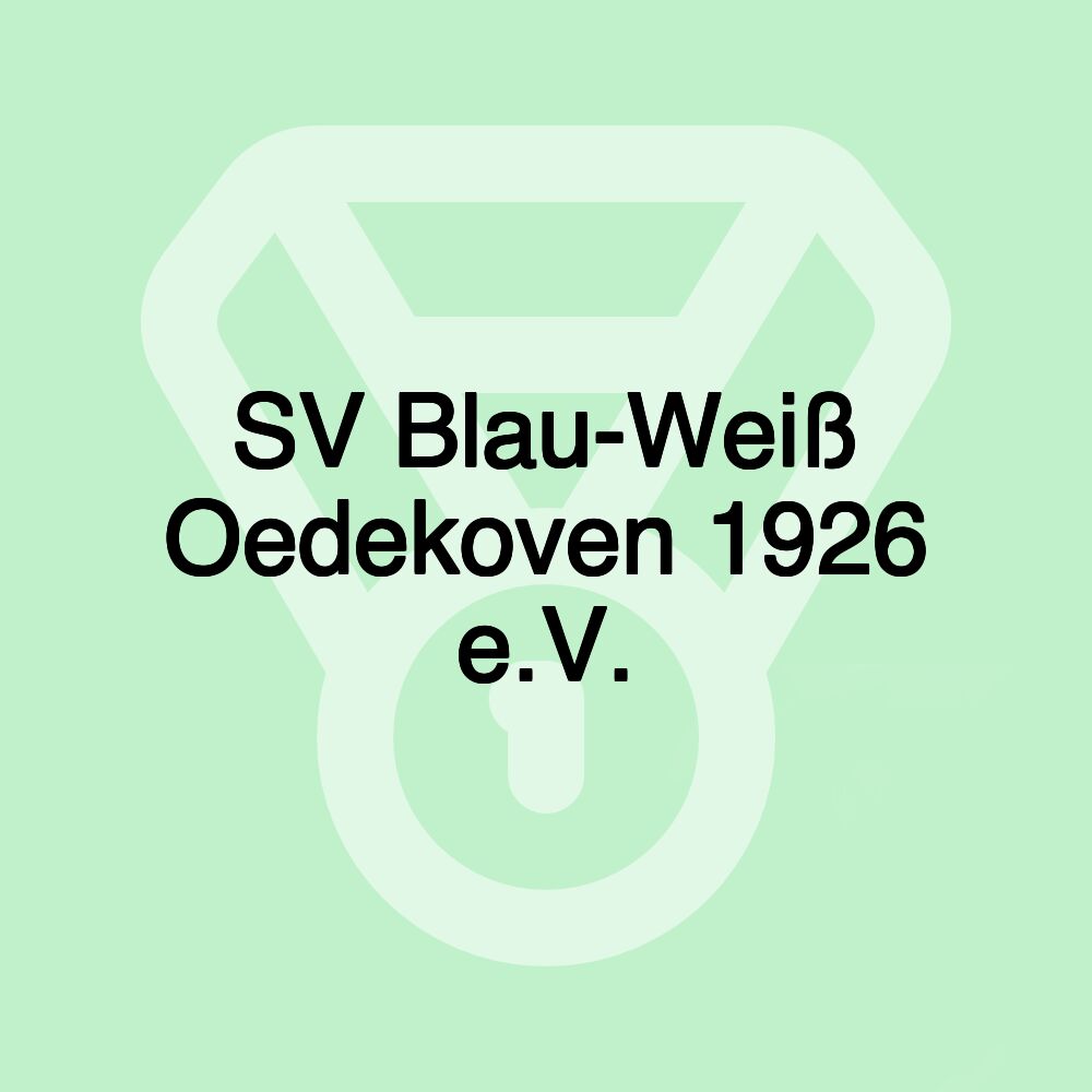 SV Blau-Weiß Oedekoven 1926 e.V.