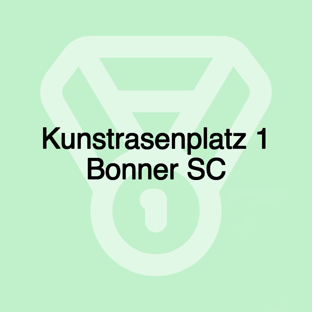 Kunstrasenplatz 1 Bonner SC