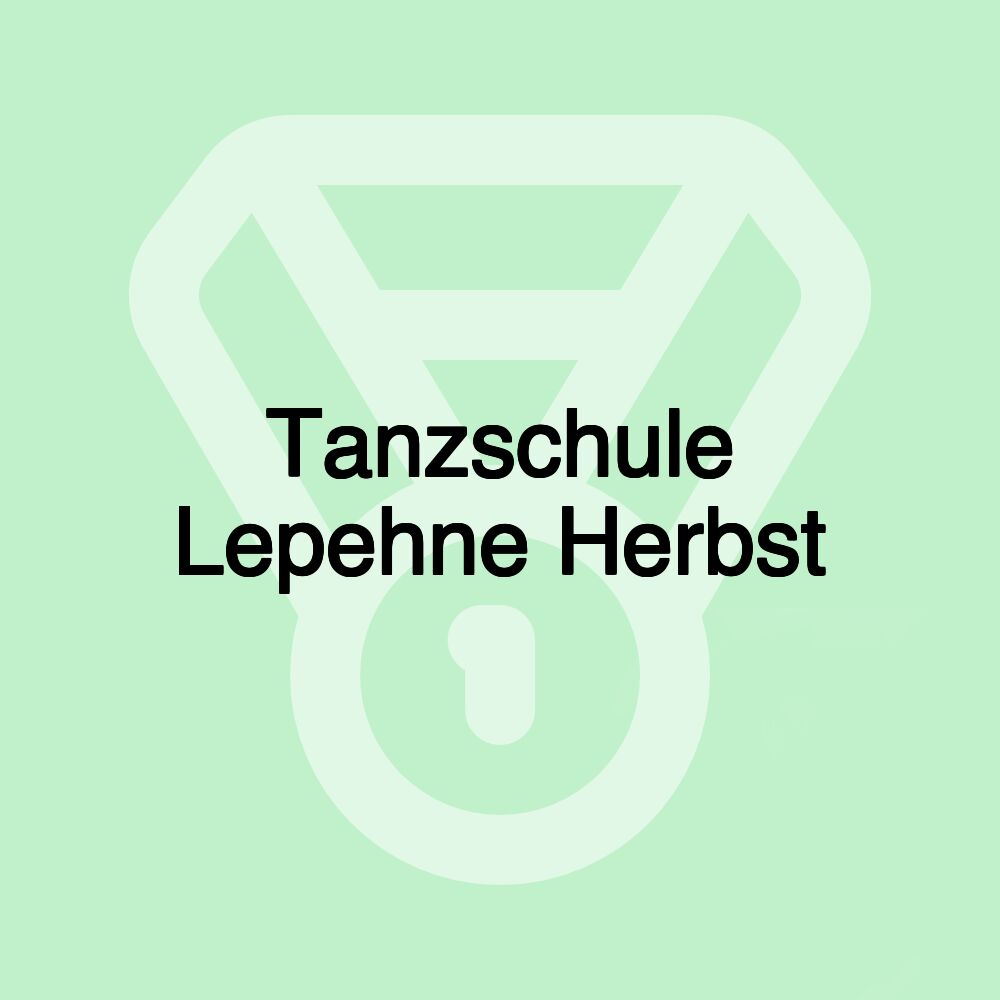 Tanzschule Lepehne Herbst