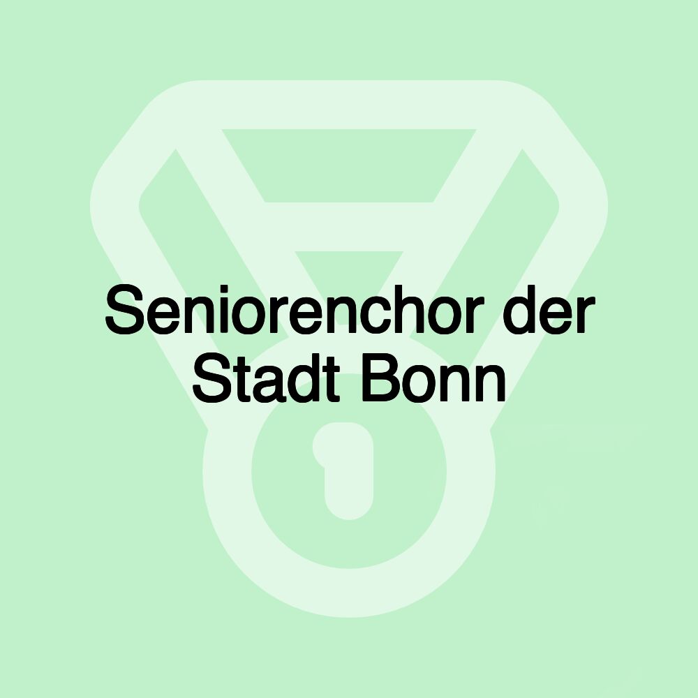 Seniorenchor der Stadt Bonn