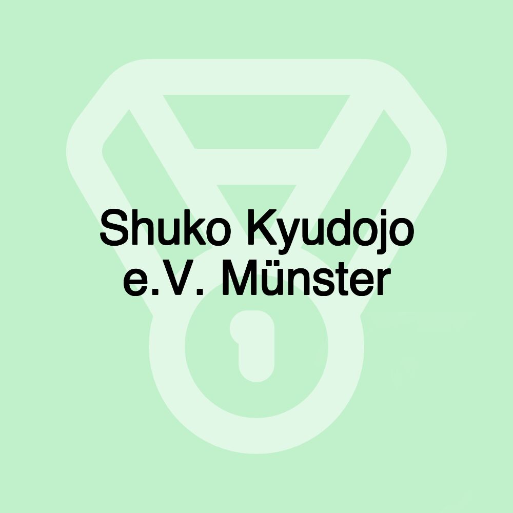 Shuko Kyudojo e.V. Münster