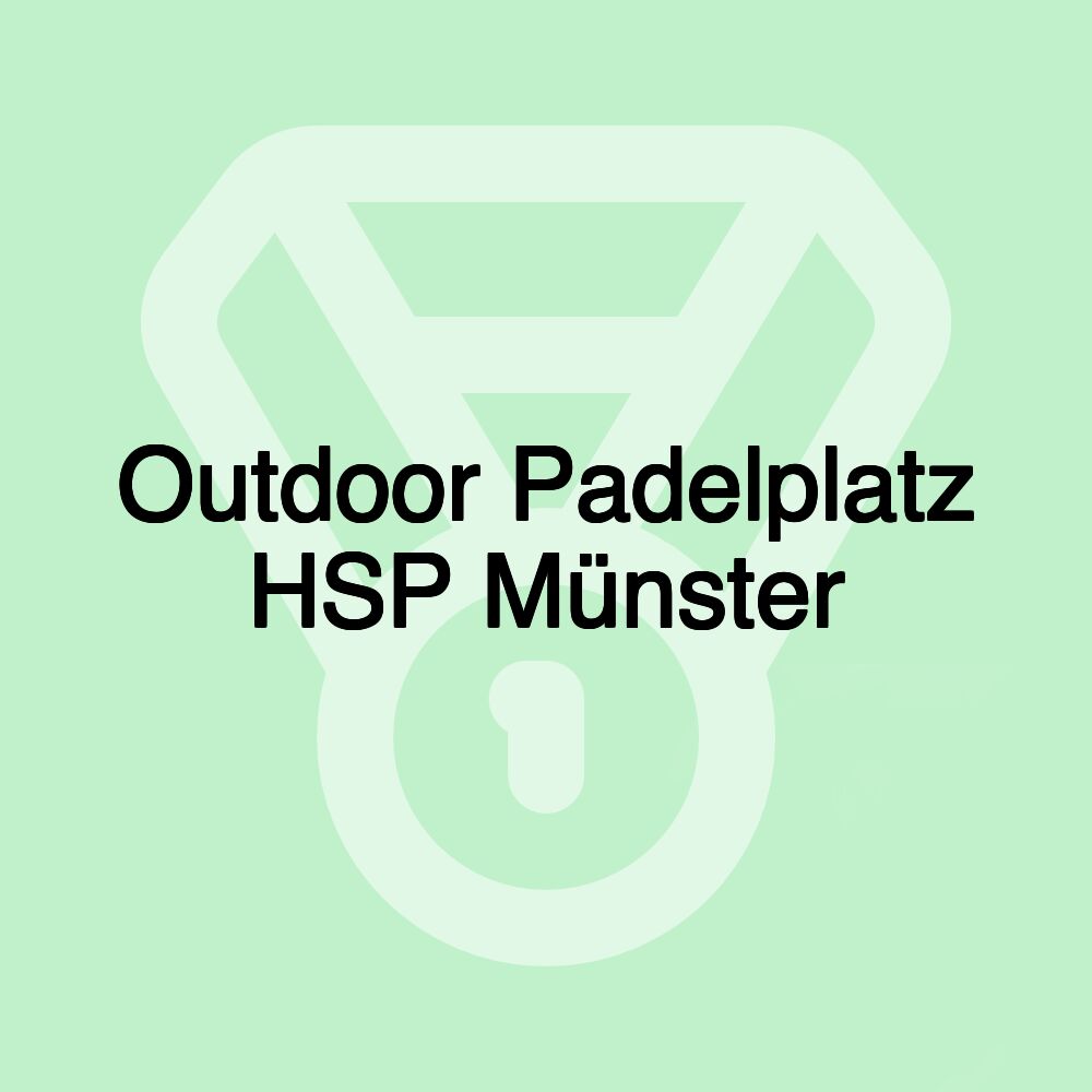 Outdoor Padelplatz HSP Münster