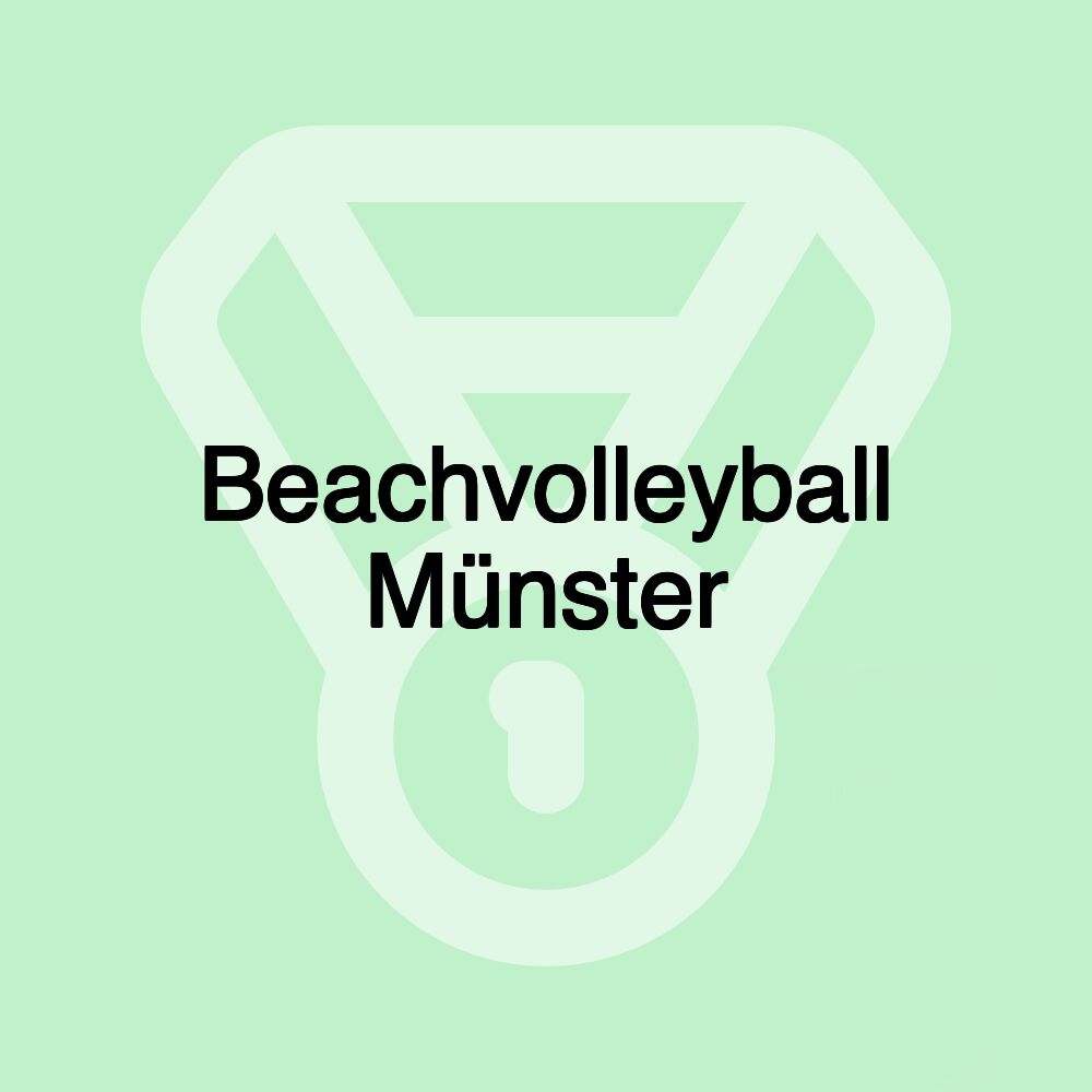 Beachvolleyball Münster