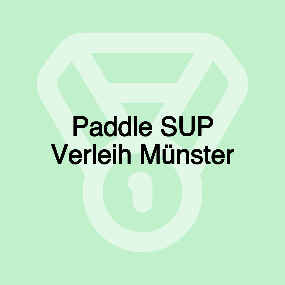 Paddle SUP Verleih Münster