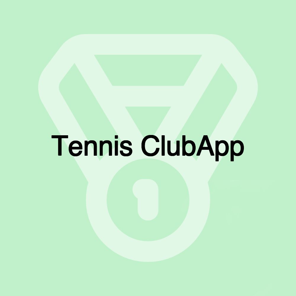 Tennis ClubApp