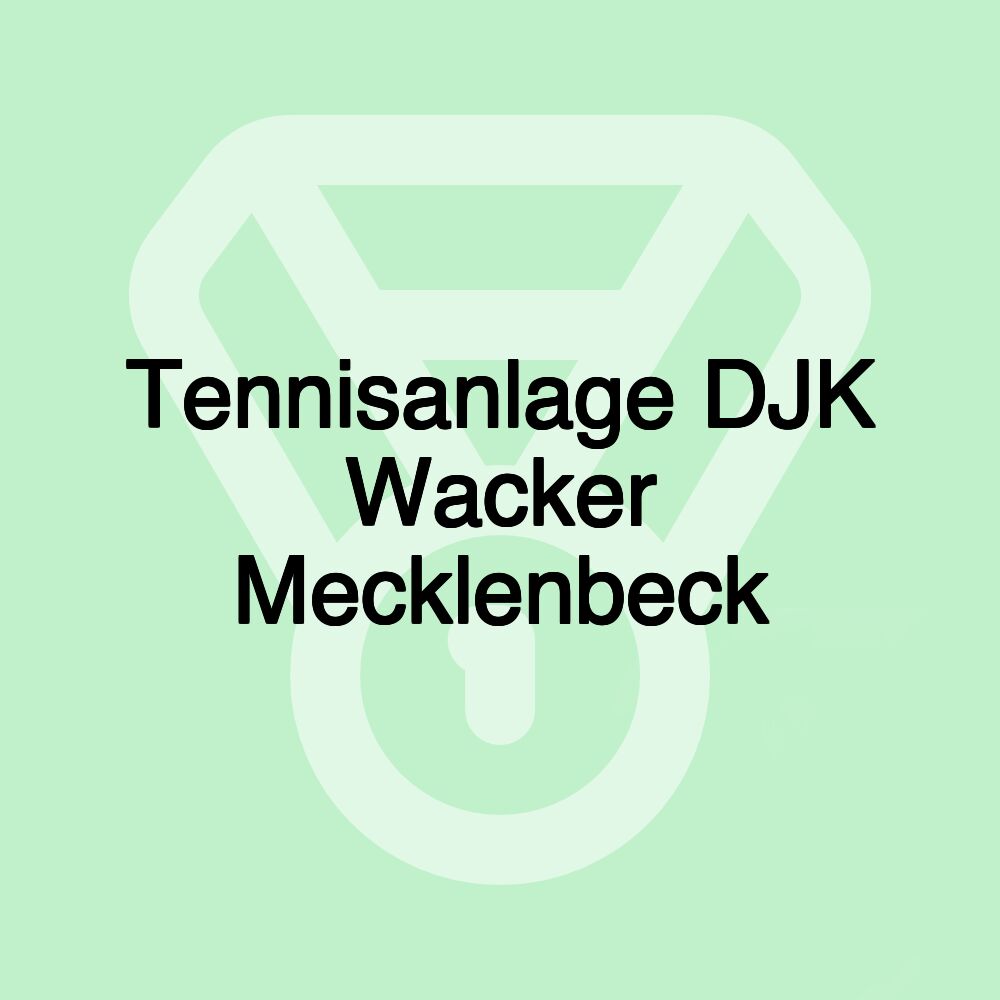 Tennisanlage DJK Wacker Mecklenbeck