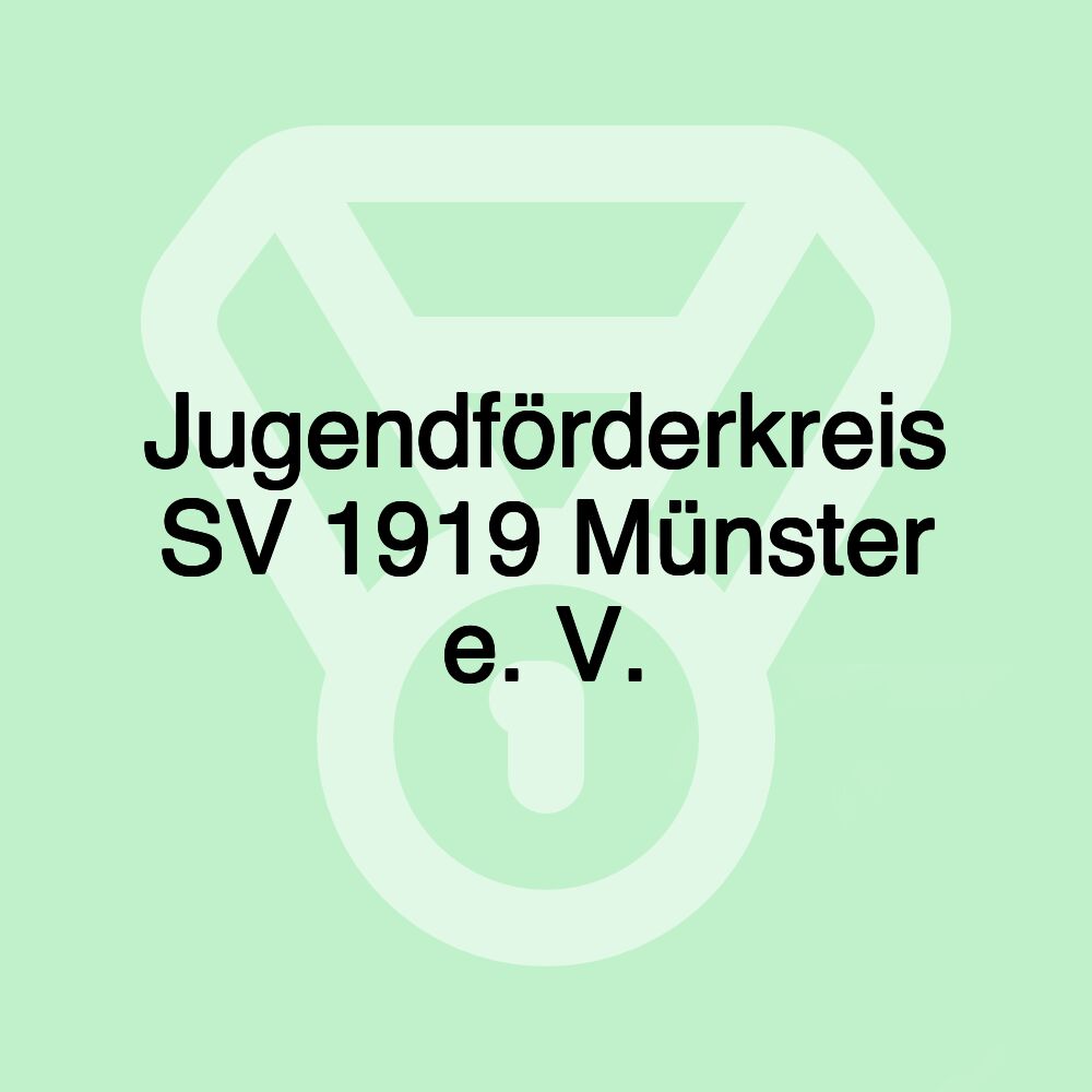 Jugendförderkreis SV 1919 Münster e. V.