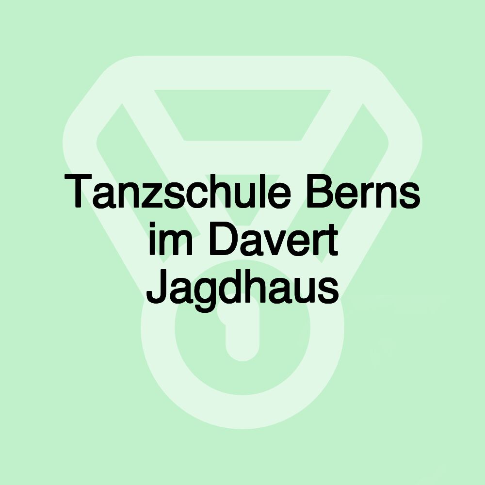 Tanzschule Berns im Davert Jagdhaus