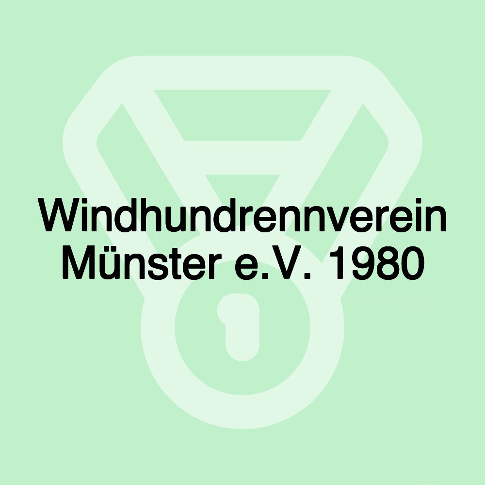 Windhundrennverein Münster e.V. 1980