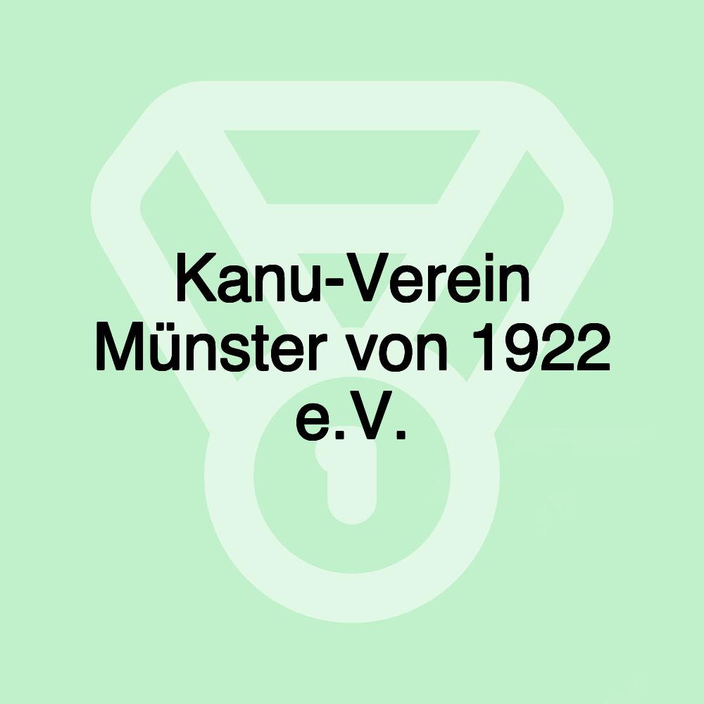 Kanu-Verein Münster von 1922 e.V.