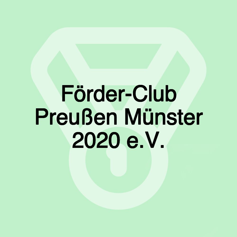 Förder-Club Preußen Münster 2020 e.V.