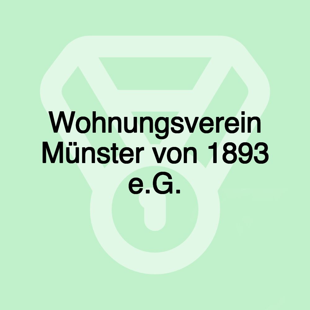 Wohnungsverein Münster von 1893 e.G.