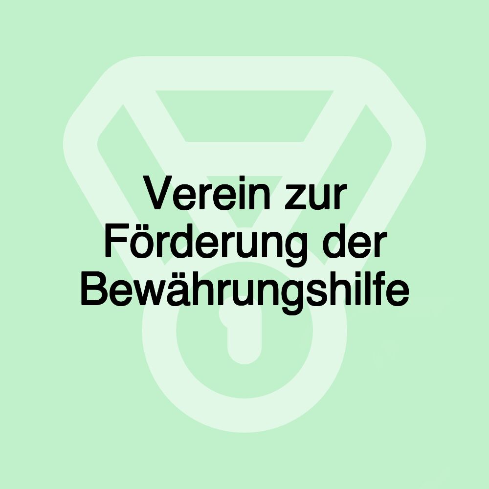 Verein zur Förderung der Bewährungshilfe