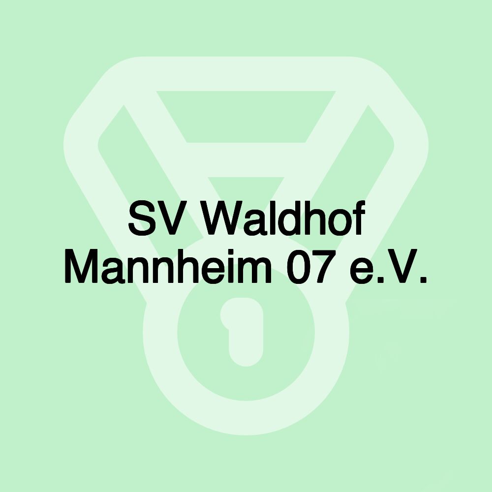 SV Waldhof Mannheim 07 e.V.