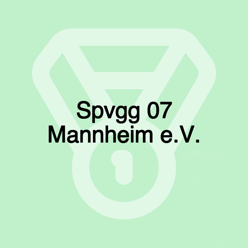 Spvgg 07 Mannheim e.V.