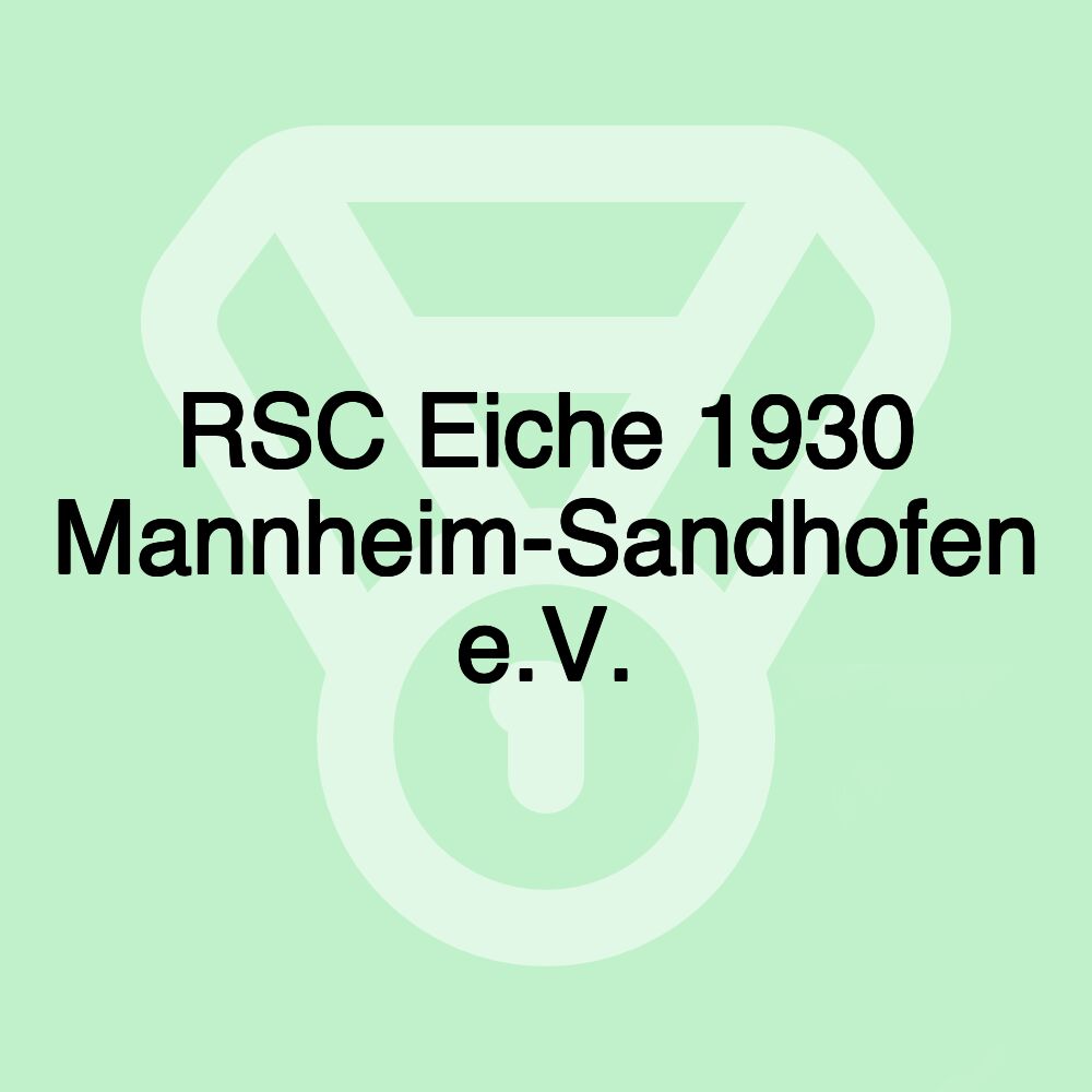 RSC Eiche 1930 Mannheim-Sandhofen e.V.