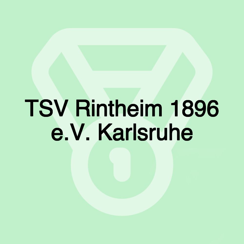 TSV Rintheim 1896 e.V. Karlsruhe