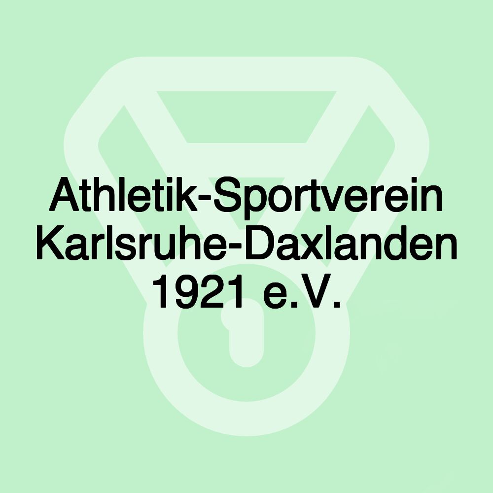 Athletik-Sportverein Karlsruhe-Daxlanden 1921 e.V.