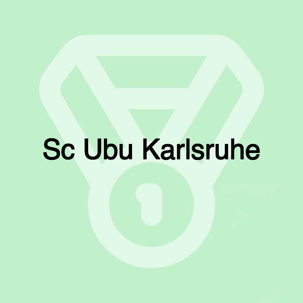 Sc Ubu Karlsruhe