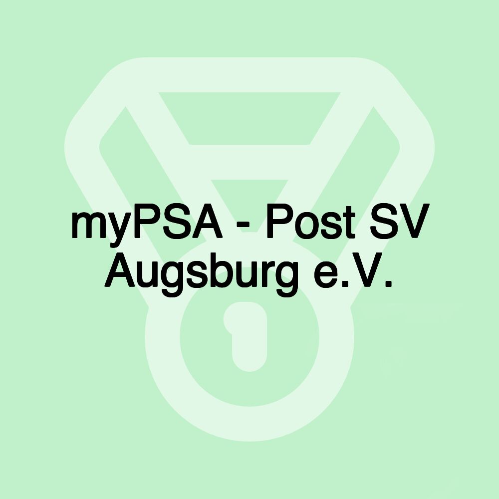 myPSA - Post SV Augsburg e.V.