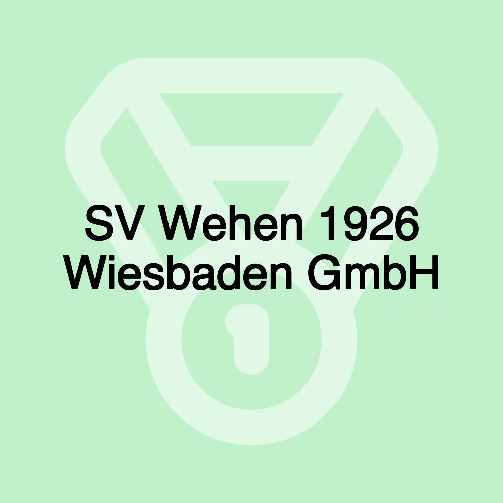 SV Wehen 1926 Wiesbaden GmbH