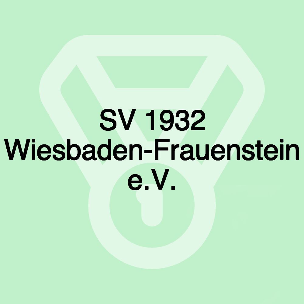 SV 1932 Wiesbaden-Frauenstein e.V.