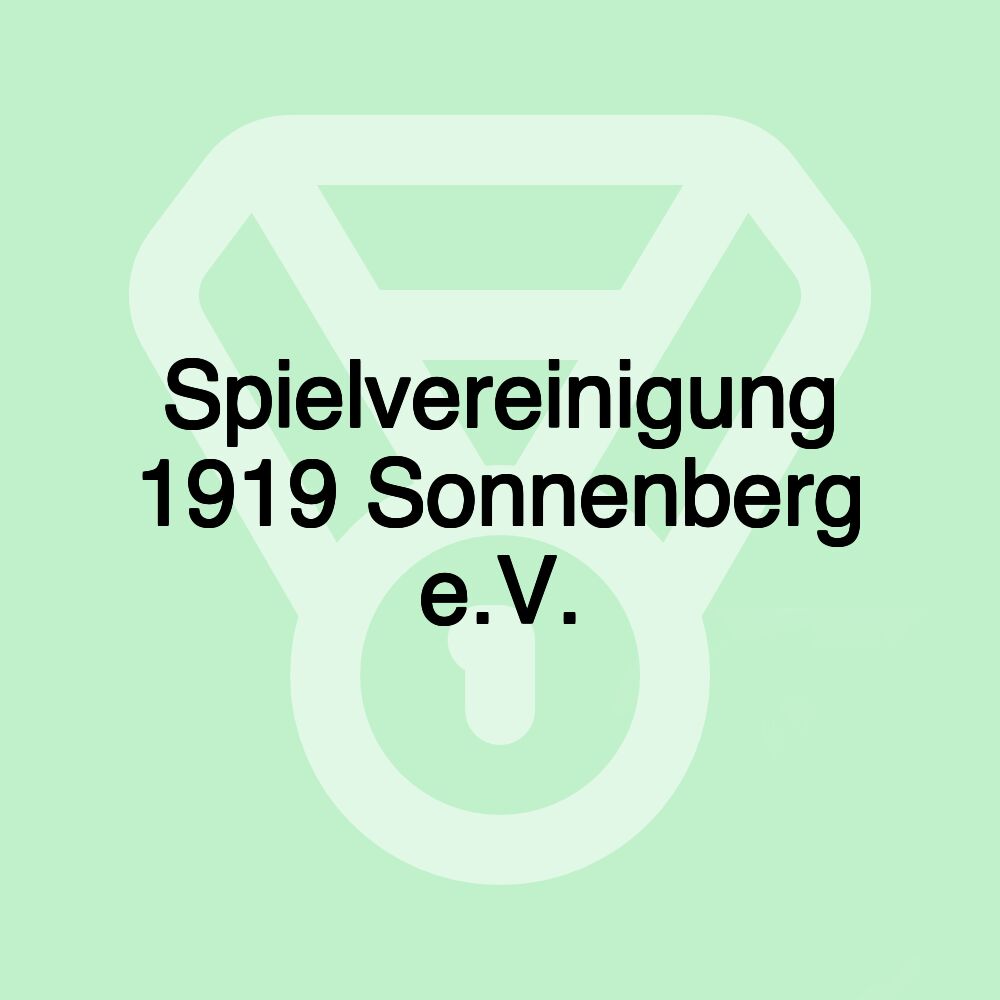 Spielvereinigung 1919 Sonnenberg e.V.