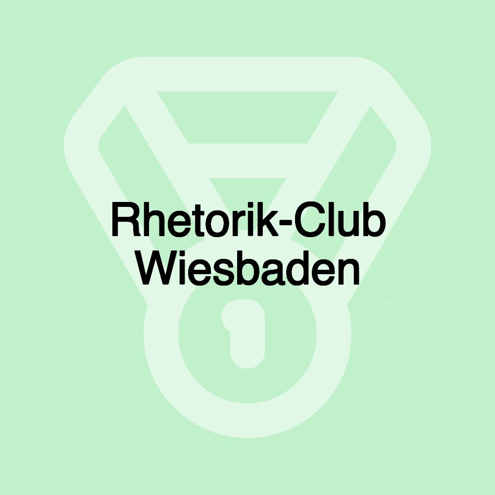 Rhetorik-Club Wiesbaden