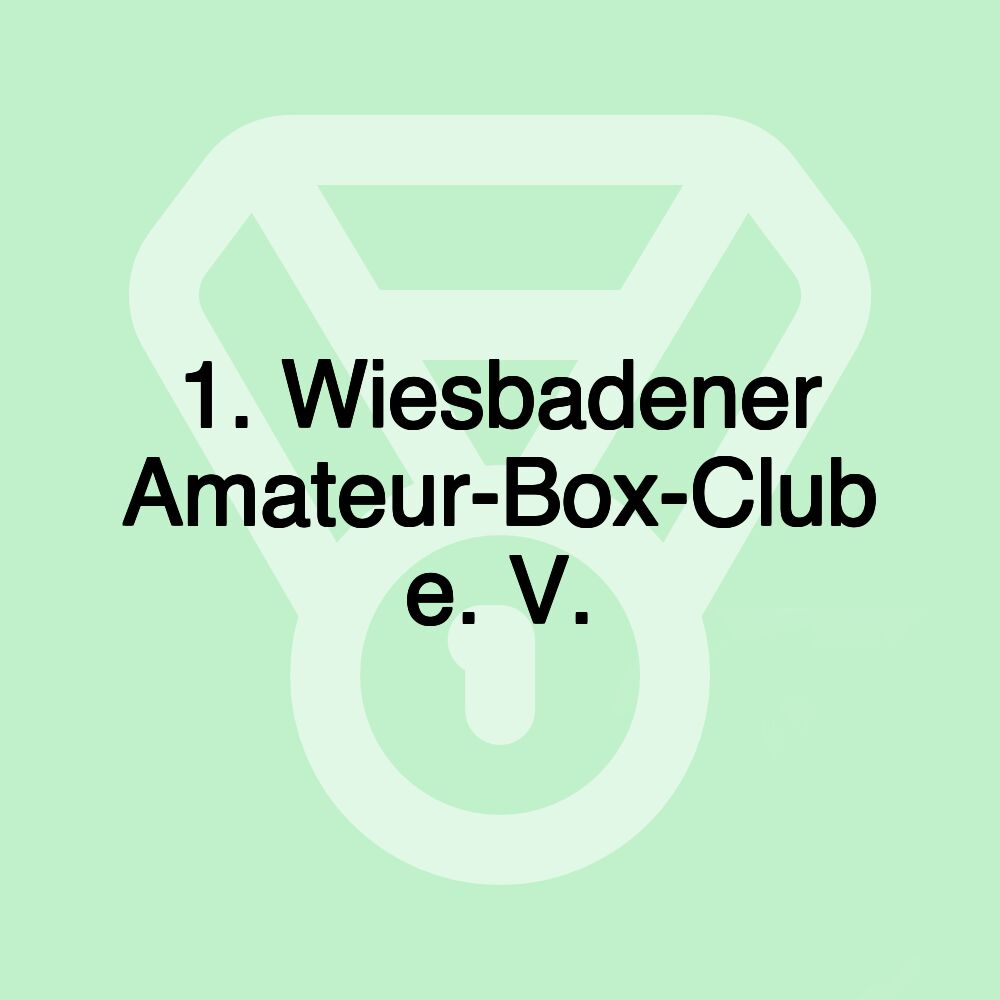 1. Wiesbadener Amateur-Box-Club e. V.