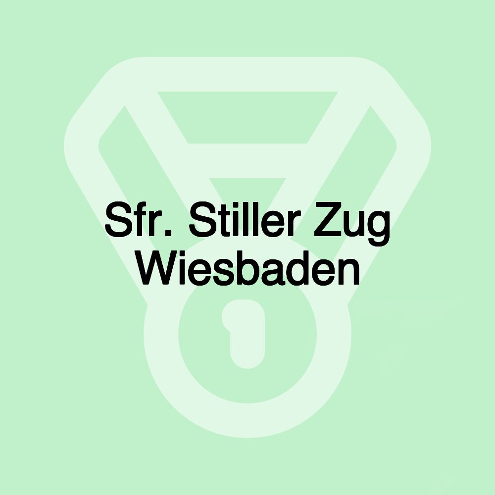 Sfr. Stiller Zug Wiesbaden