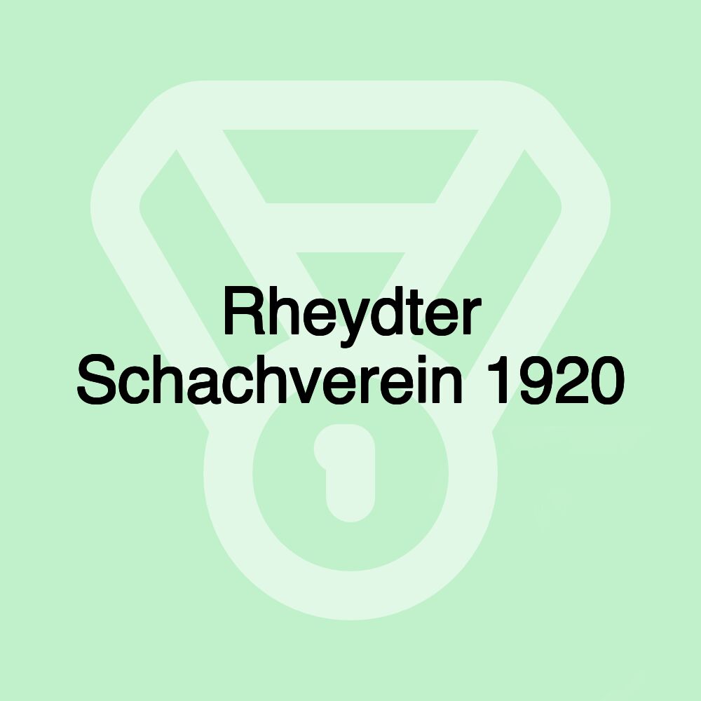 Rheydter Schachverein 1920