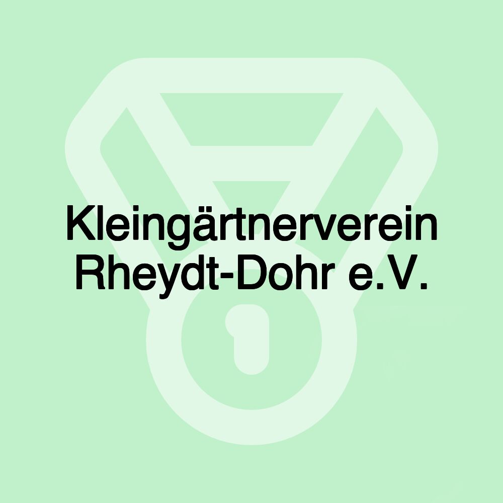 Kleingärtnerverein Rheydt-Dohr e.V.