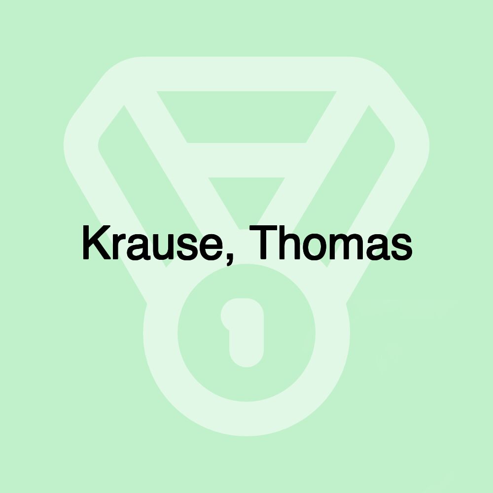 Krause, Thomas