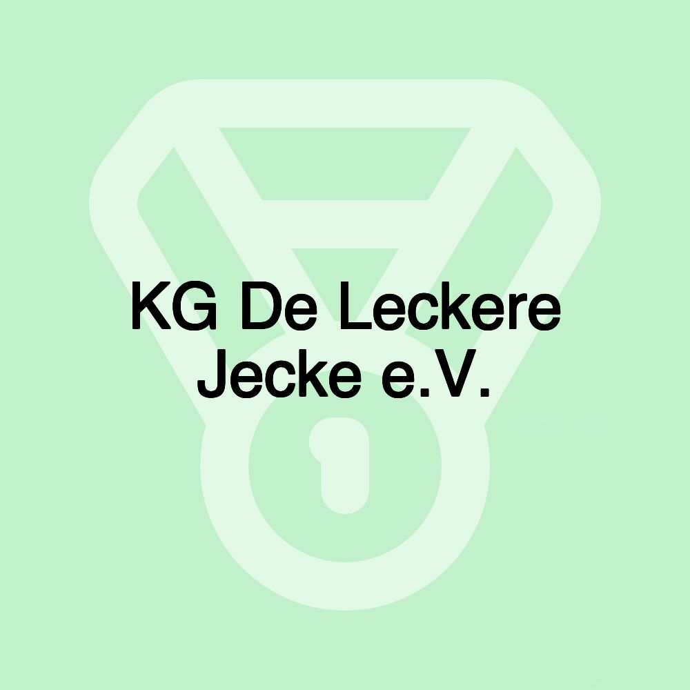 KG De Leckere Jecke e.V.