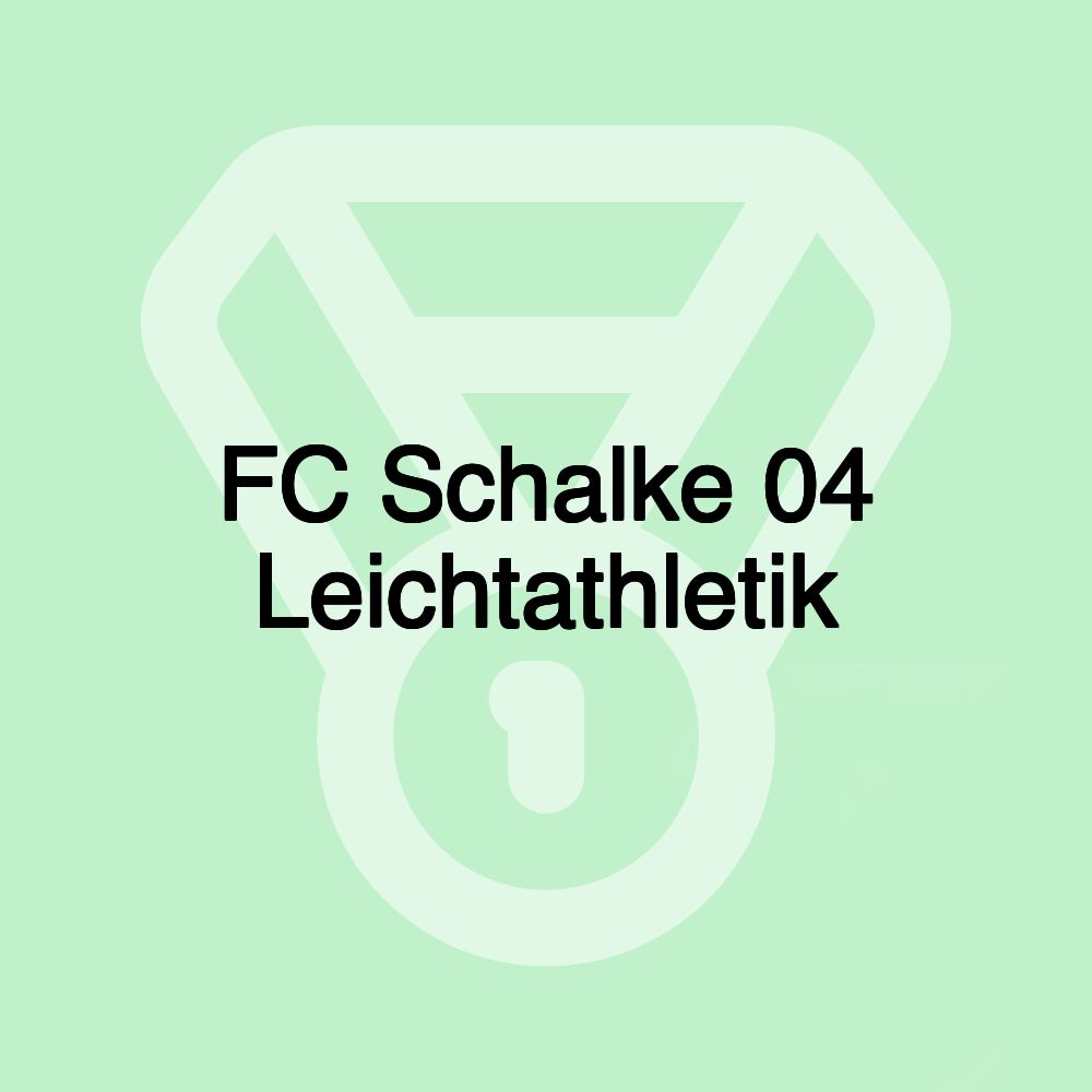 FC Schalke 04 Leichtathletik