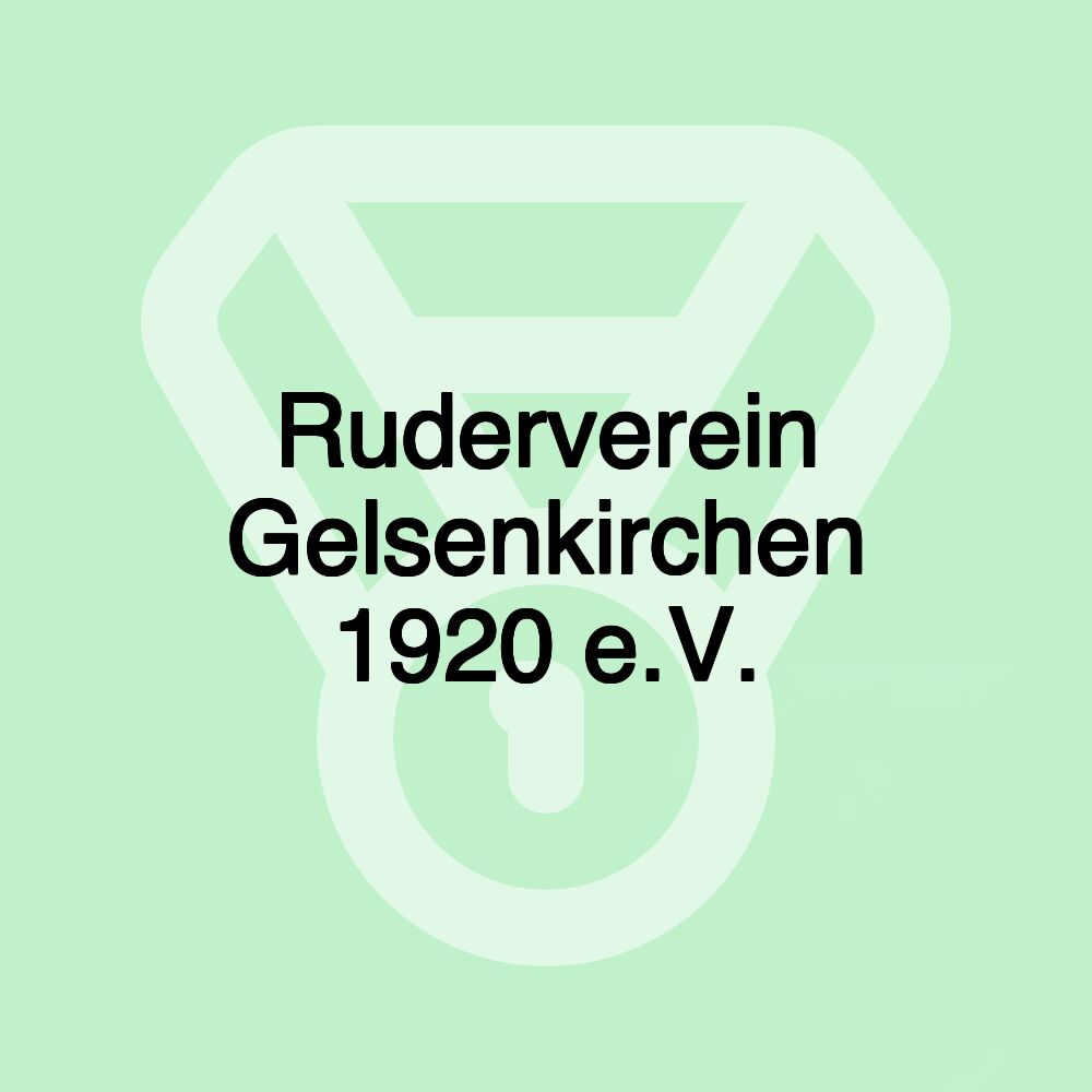 Ruderverein Gelsenkirchen 1920 e.V.