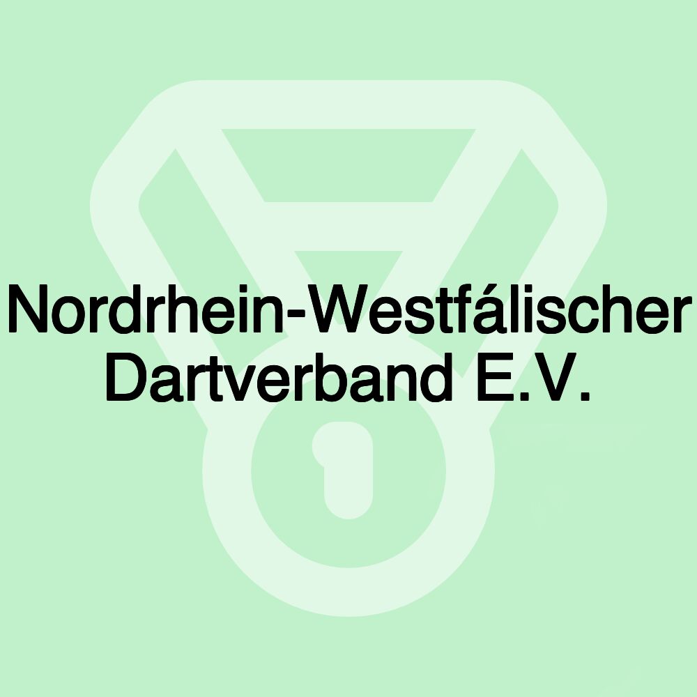 Nordrhein-Westfálischer Dartverband E.V.