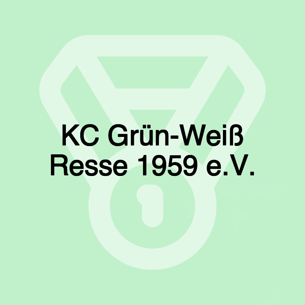 KC Grün-Weiß Resse 1959 e.V.