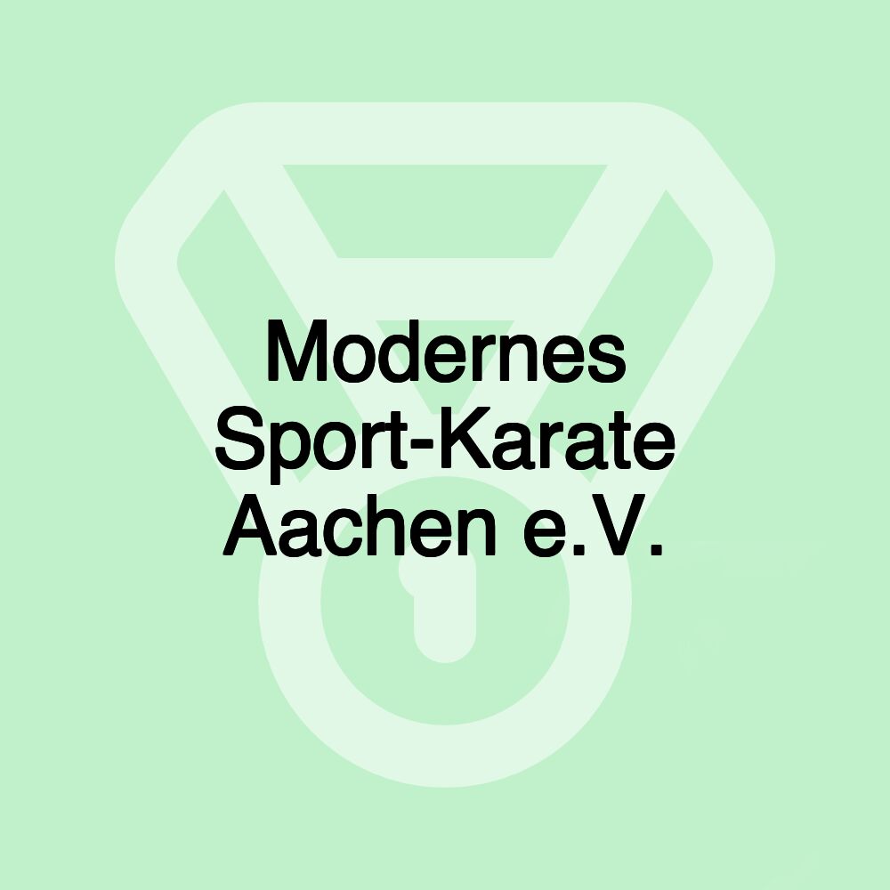 Modernes Sport-Karate Aachen e.V.