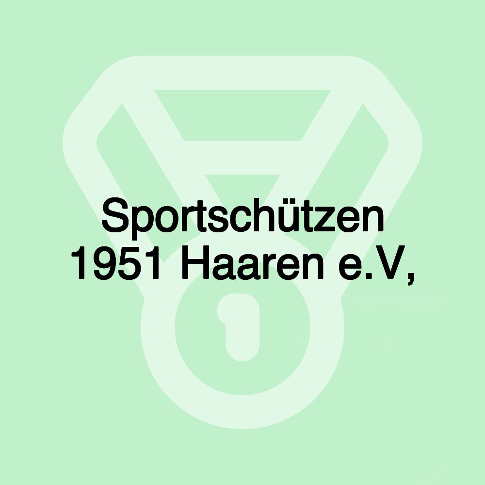 Sportschützen 1951 Haaren e.V,