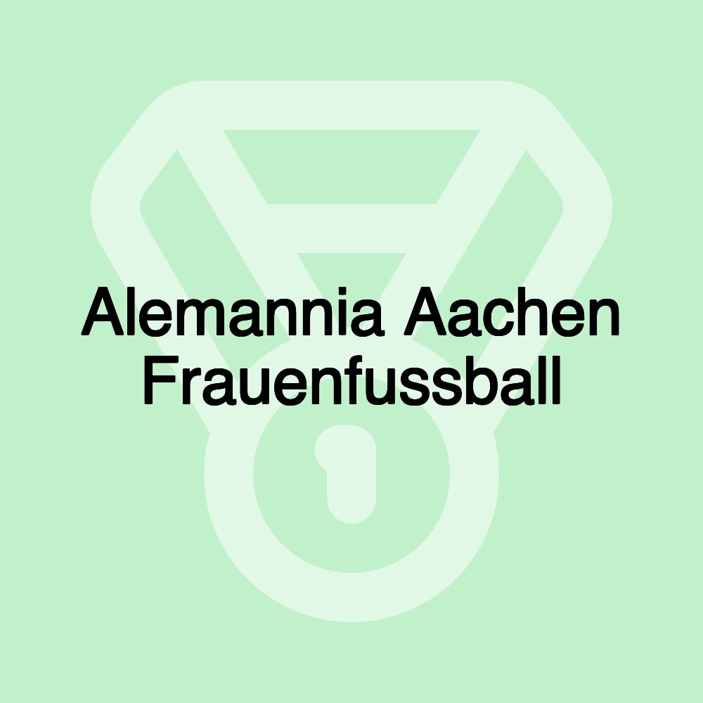 Alemannia Aachen Frauenfussball