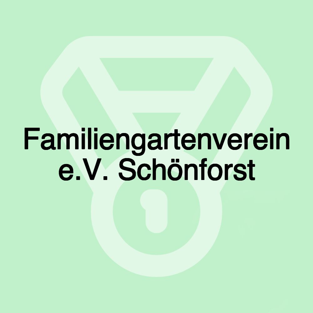 Familiengartenverein e.V. Schönforst