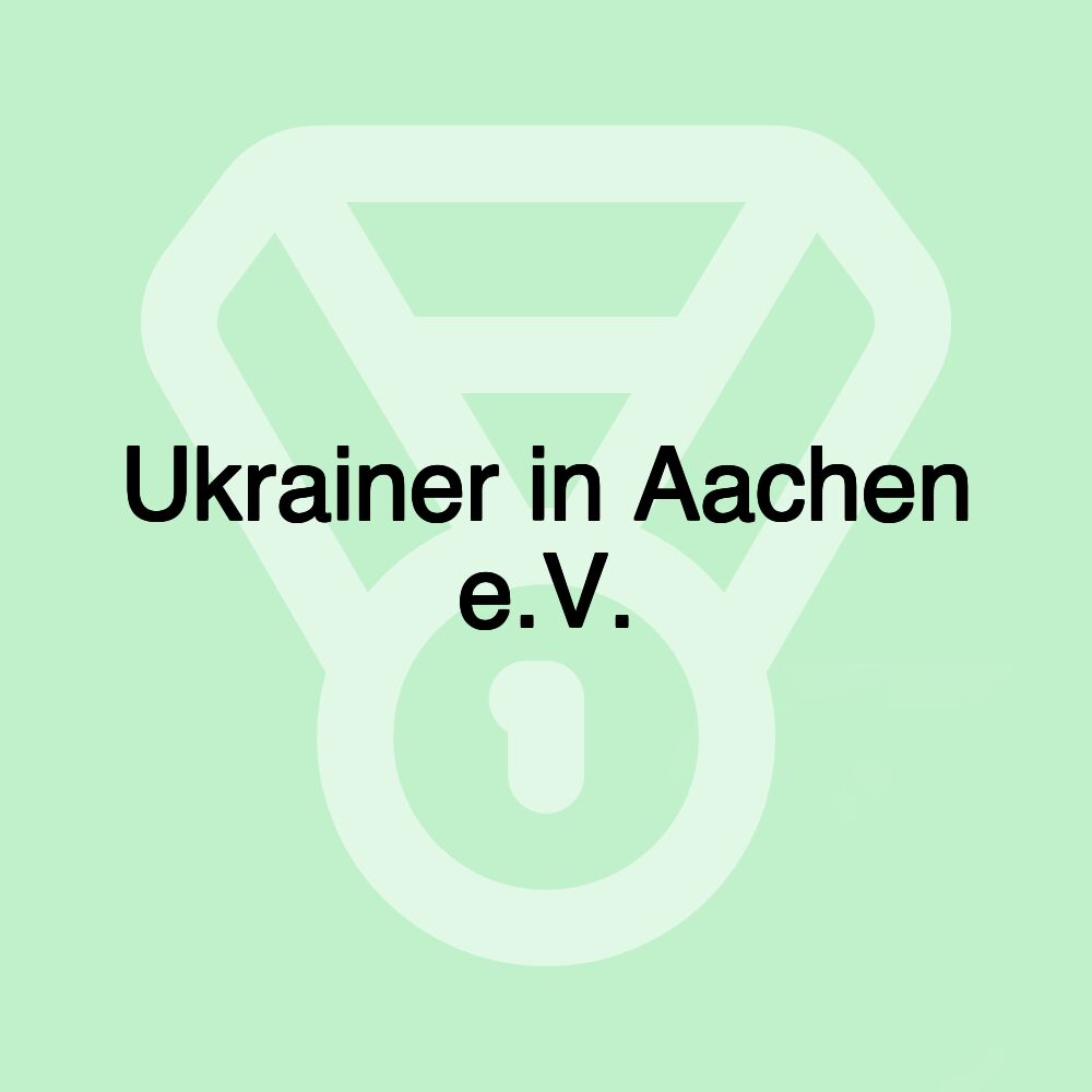 Ukrainer in Aachen e.V.