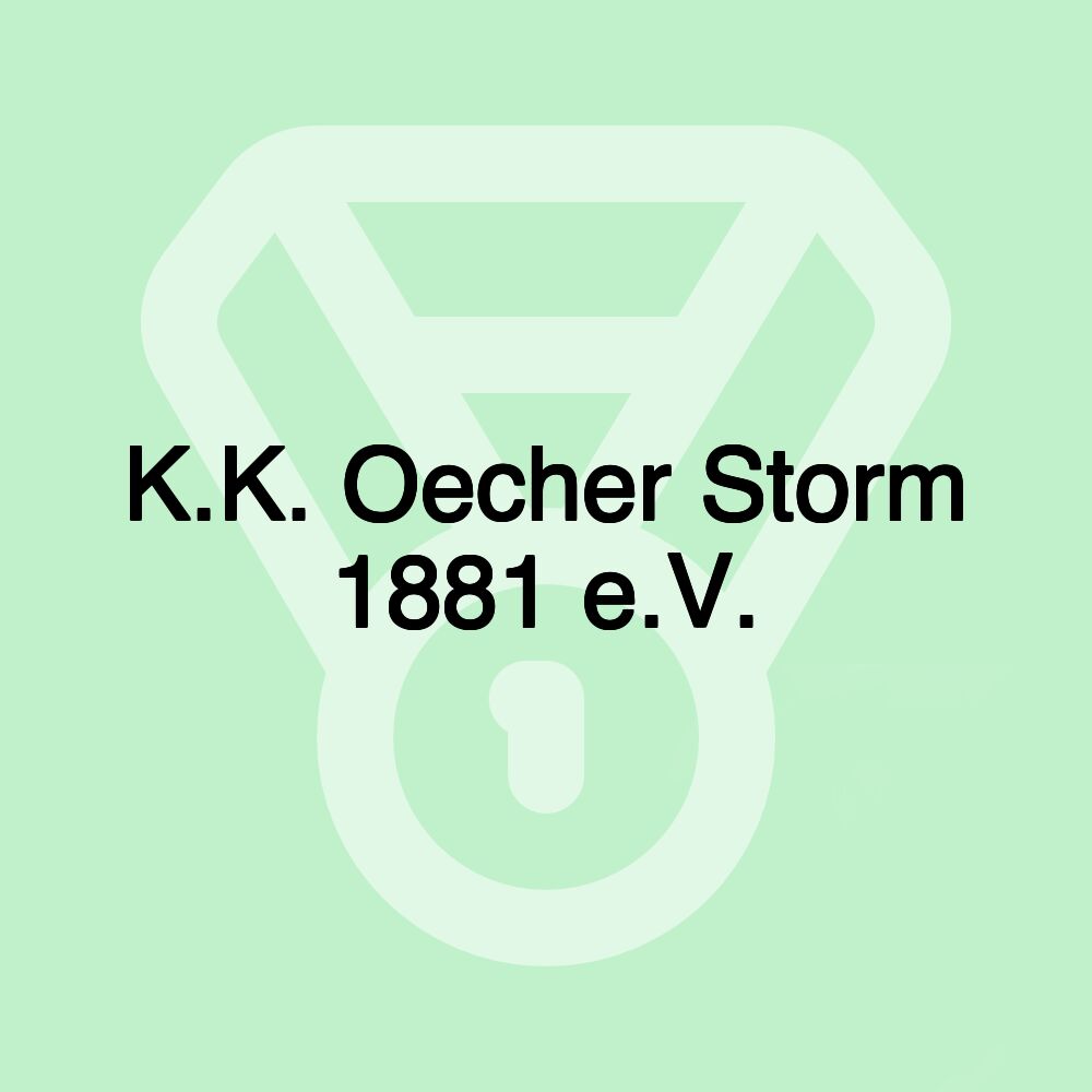 K.K. Oecher Storm 1881 e.V.