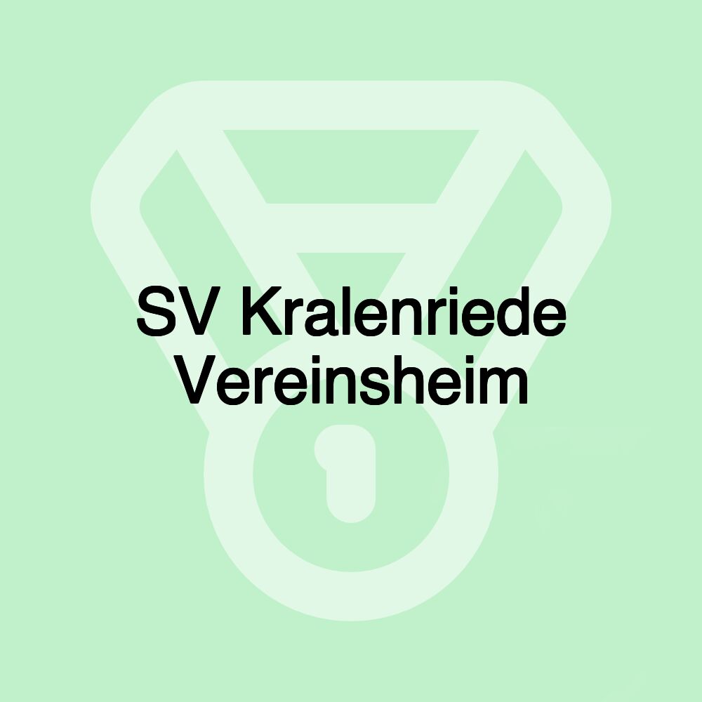 SV Kralenriede Vereinsheim